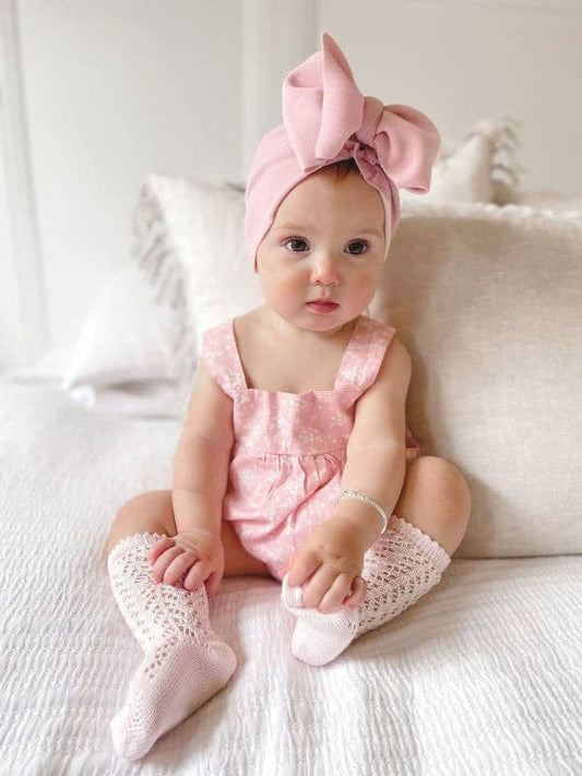 Baby Girl Alice Blossom Pink Top and Bloomer Pants Two Piece Set 100% Cotton