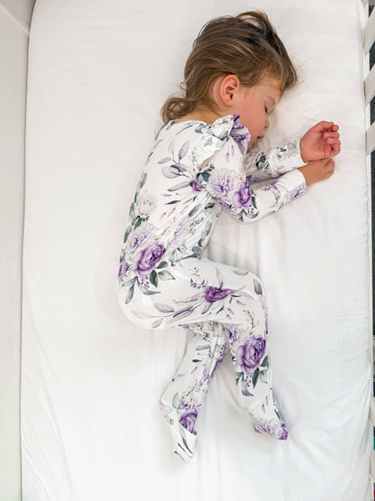 Twilight Rose Zippy Romper