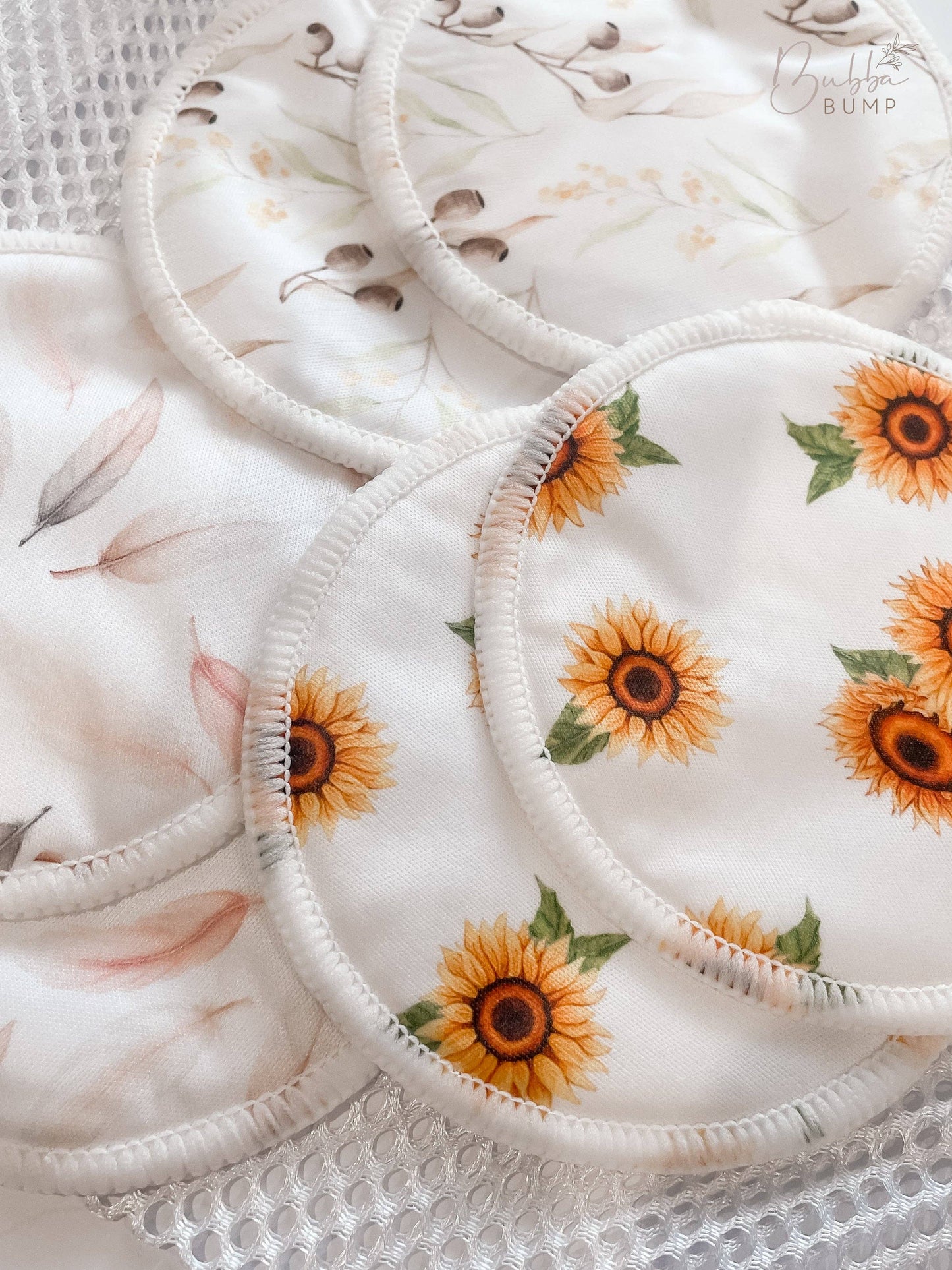 14 Pack Organic Bamboo Reusable Breast Pads