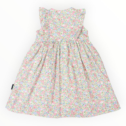 Smocked Floral Dress