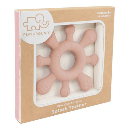 Silicone Splash Teether Rose