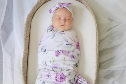 Twilight Rose Organic Jersey Wrap