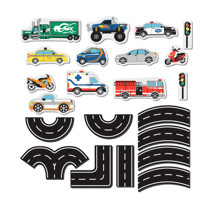 Tub Fun Traffic Fun - Bath Toy