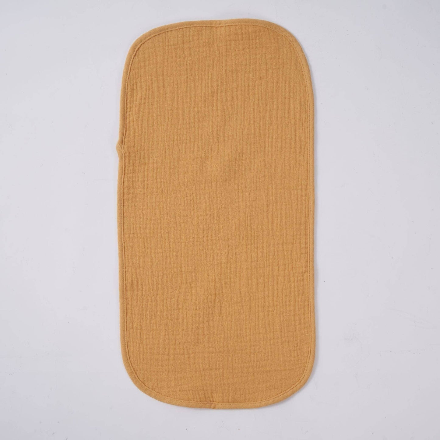 Organic Muslin Burp Cloths - Golden Harvest 5 Pack