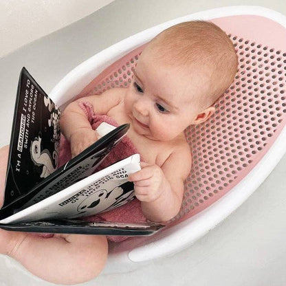 Duckie Goes On An Adventure Black and White Bath Book