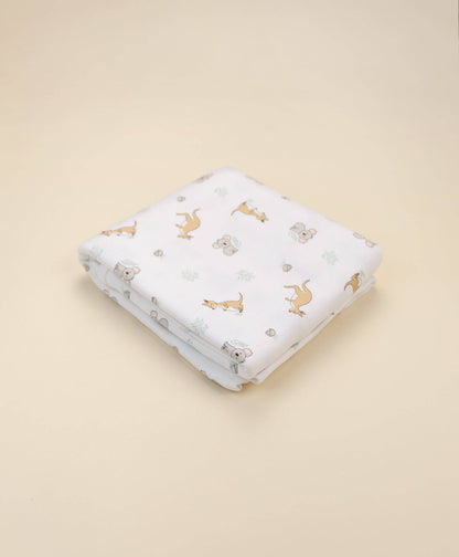 Kangaroo & Koala Baby Swaddle Wrap