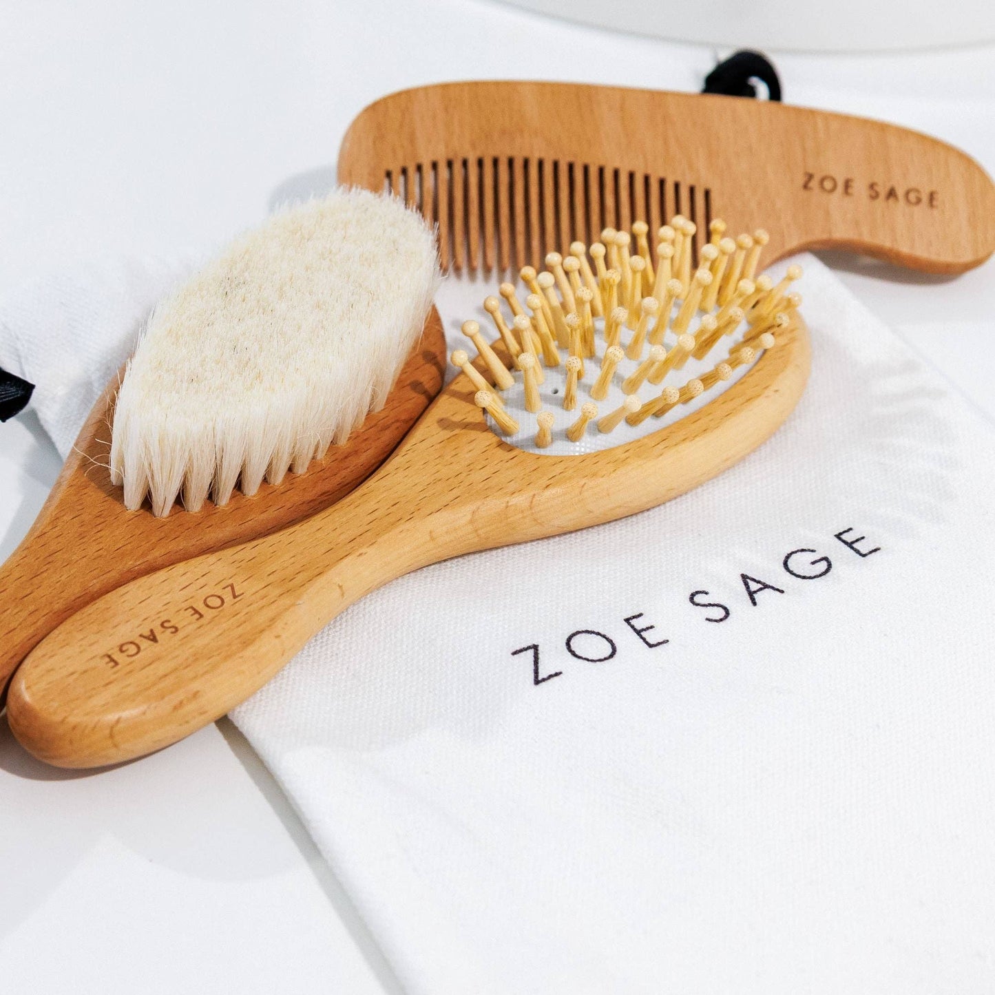 Baby Brush & Comb Set - 3pc