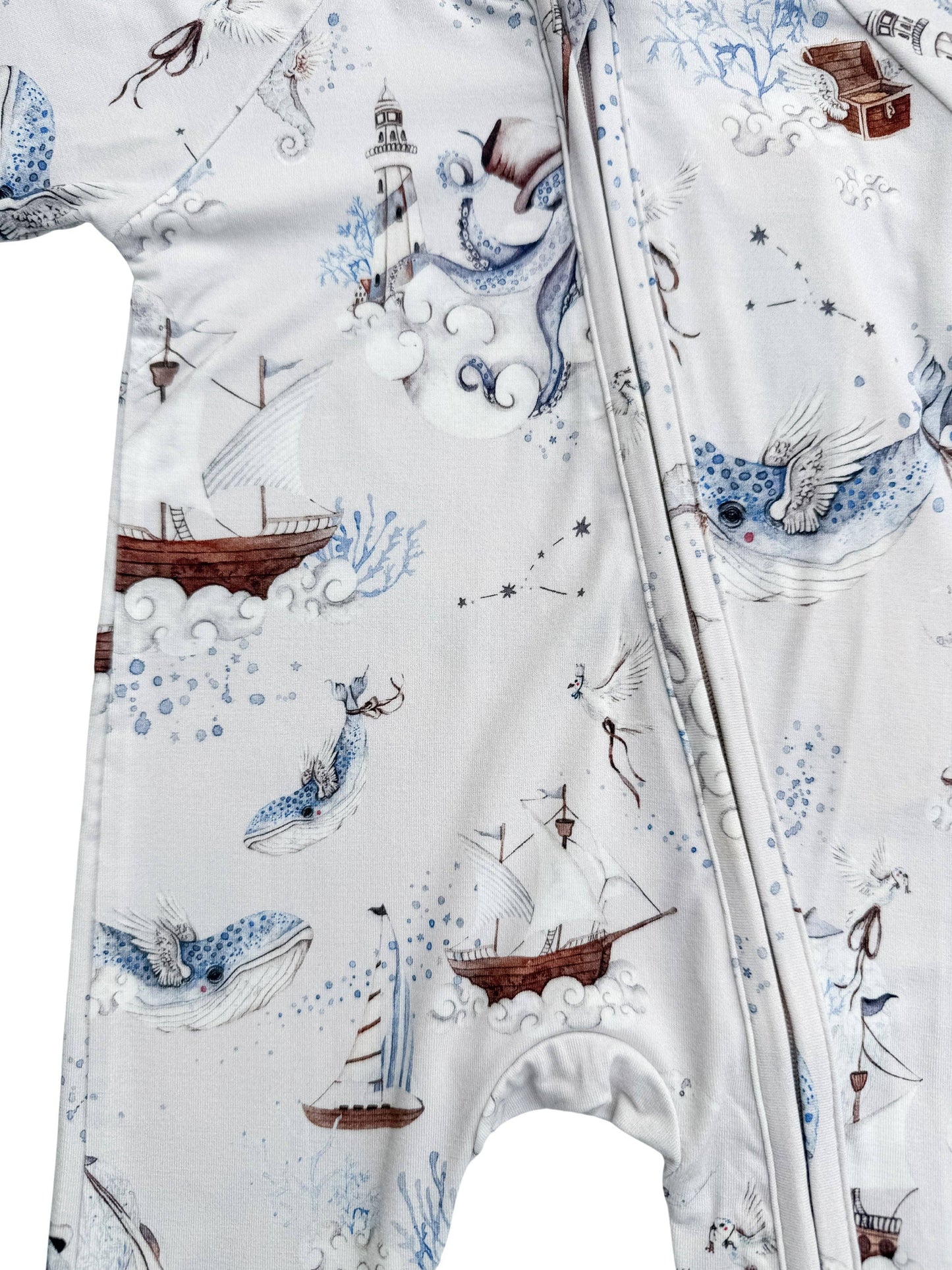 Artic Ocean Zippy Romper