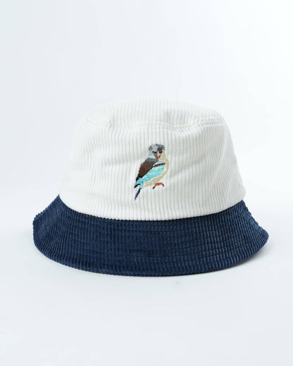Vintage Kookaburra Lid Bucket Hat