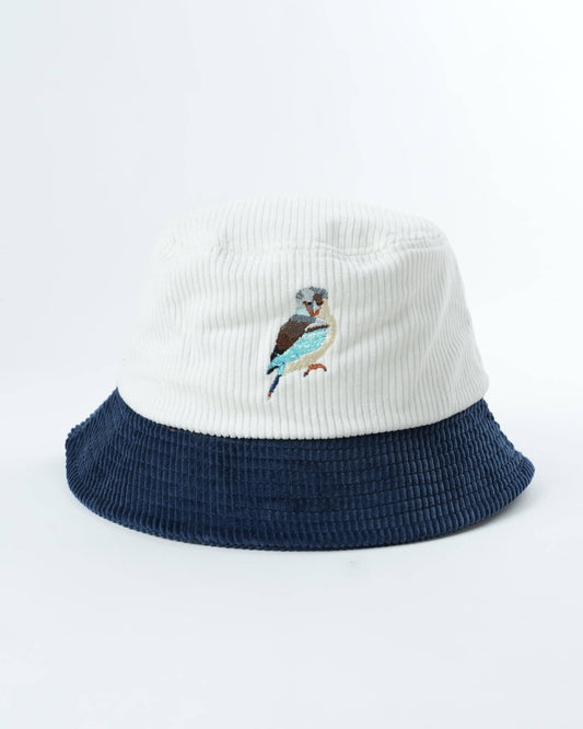 Vintage Kookaburra Lid Bucket Hat