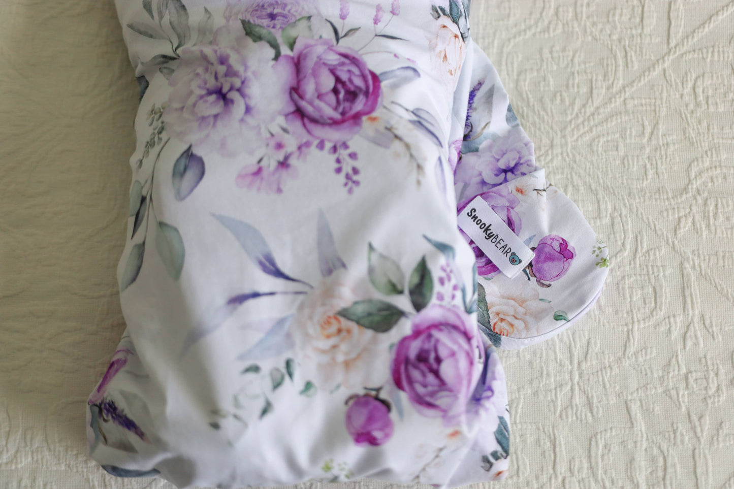 Twilight Rose Organic Jersey Wrap