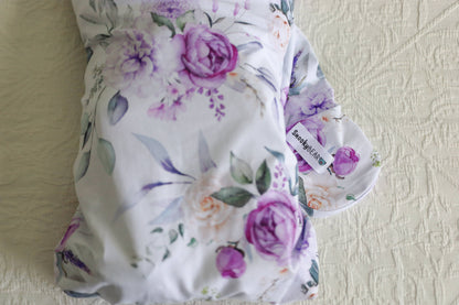Twilight Rose Organic Jersey Wrap