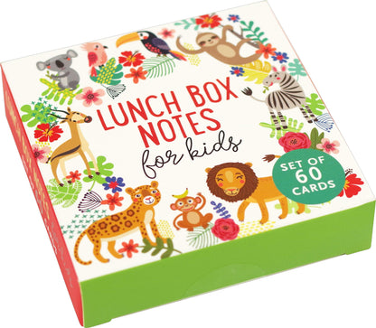 Lunch Box Notes for Kids (Set of 60 Cards)