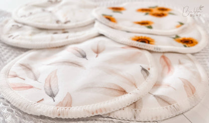 14 Pack Organic Bamboo Reusable Breast Pads