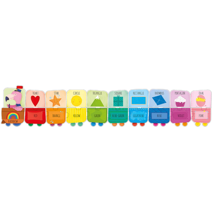 Sassi My First Shapes and Colours STEAM Puzzle & Book Set