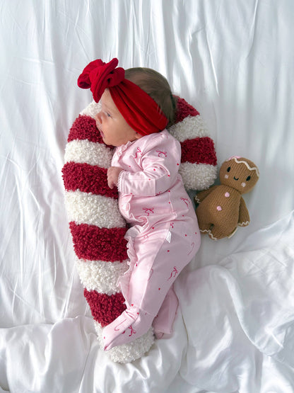 Candy Christmas Bamboo/Organic Cotton Growsuit
