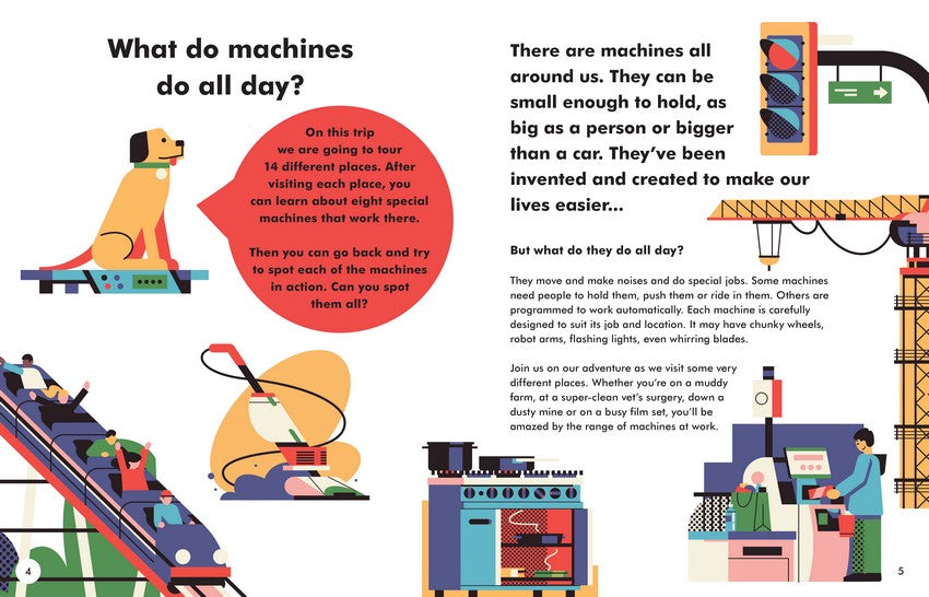 What Do Machines Do All Day