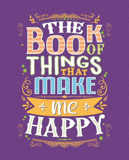 Glitter Writing Prompts: The Book of Things That Make Me Happy