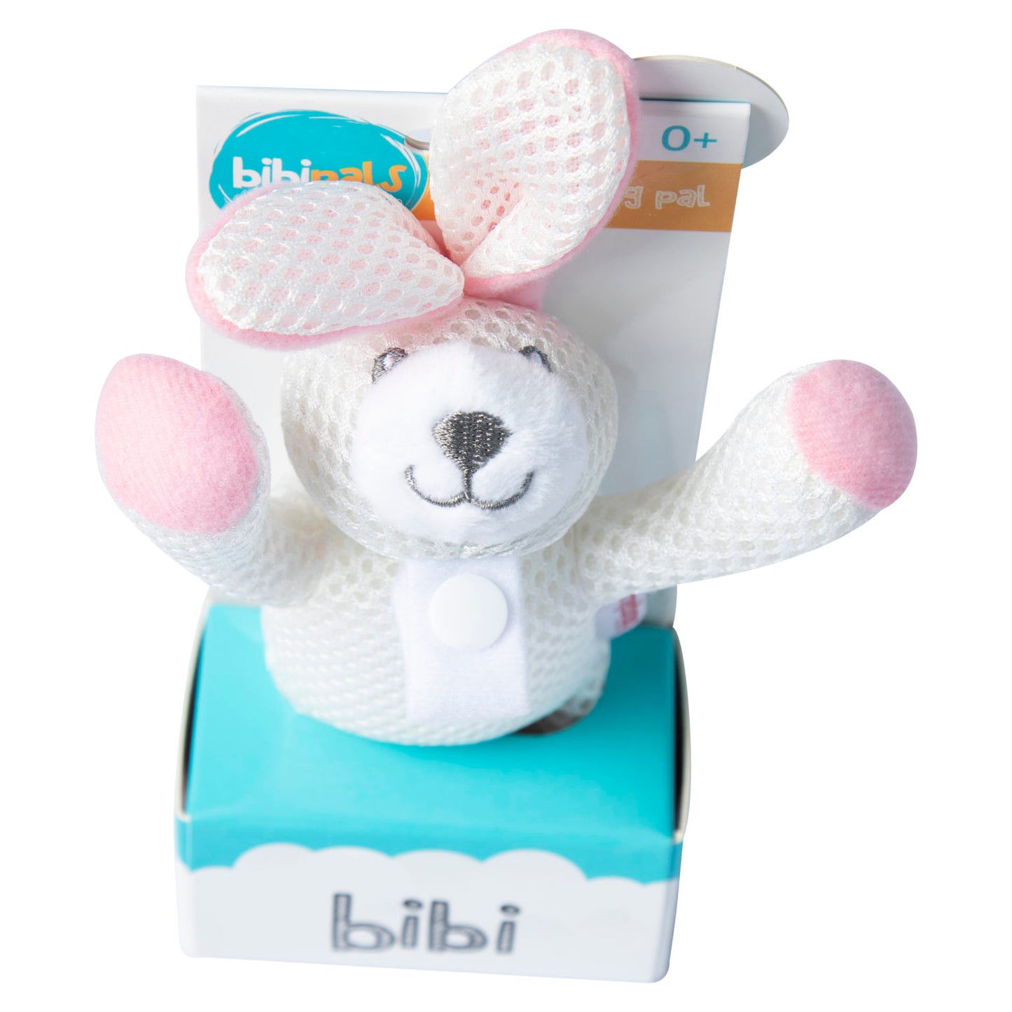 Bibipals Teething & Pacifier Snuggle Toy