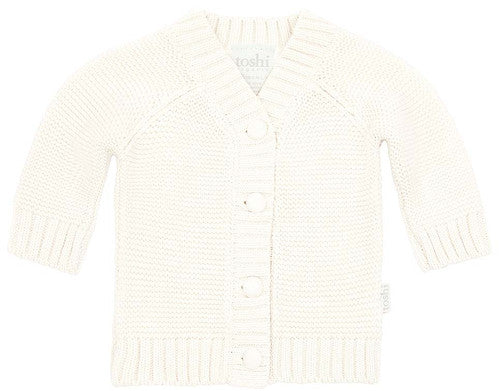 Toshi Organic Cardigan Andy Cream