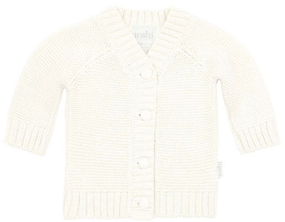 Toshi Organic Cardigan Andy Cream