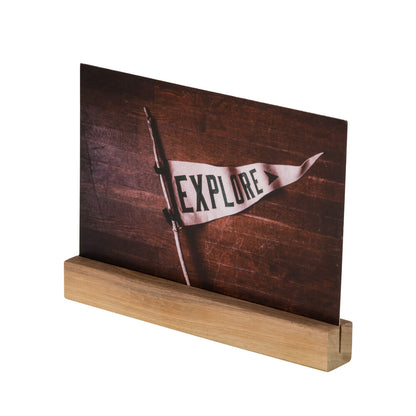 Station - Wooden Photo Stand from