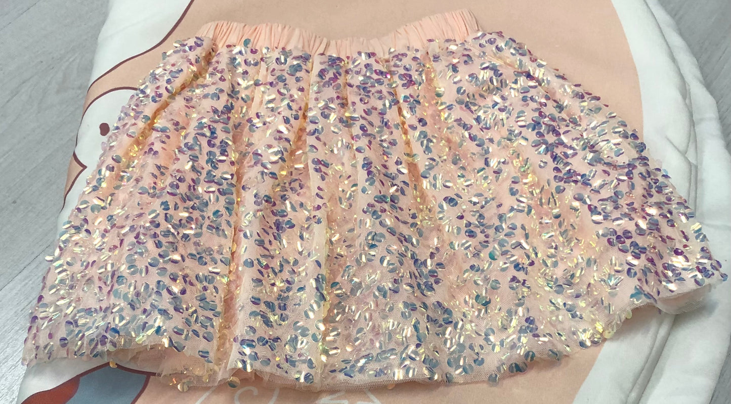 Winter Bloom Sequin Skirts