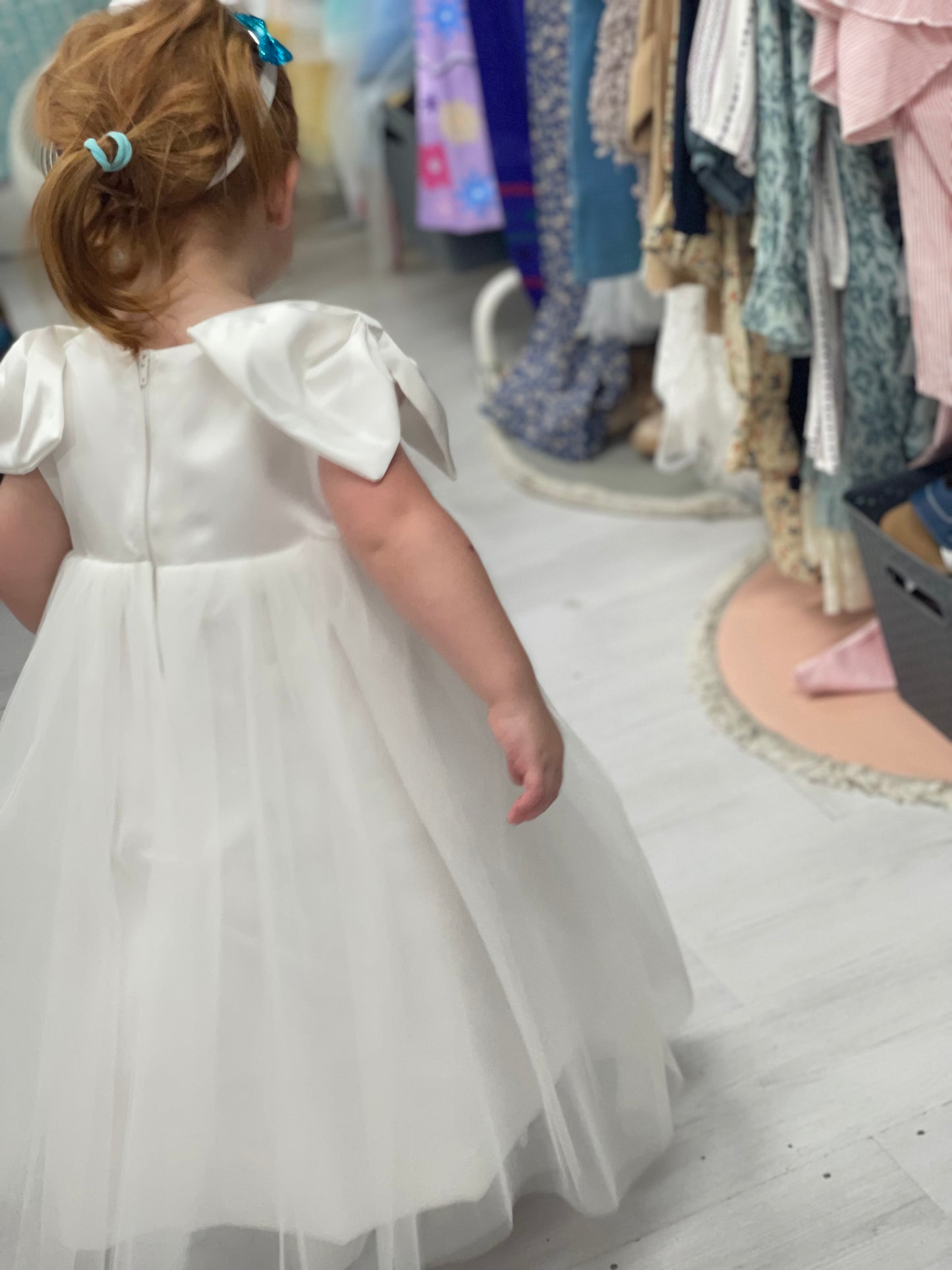 Stella’s Satin Dress