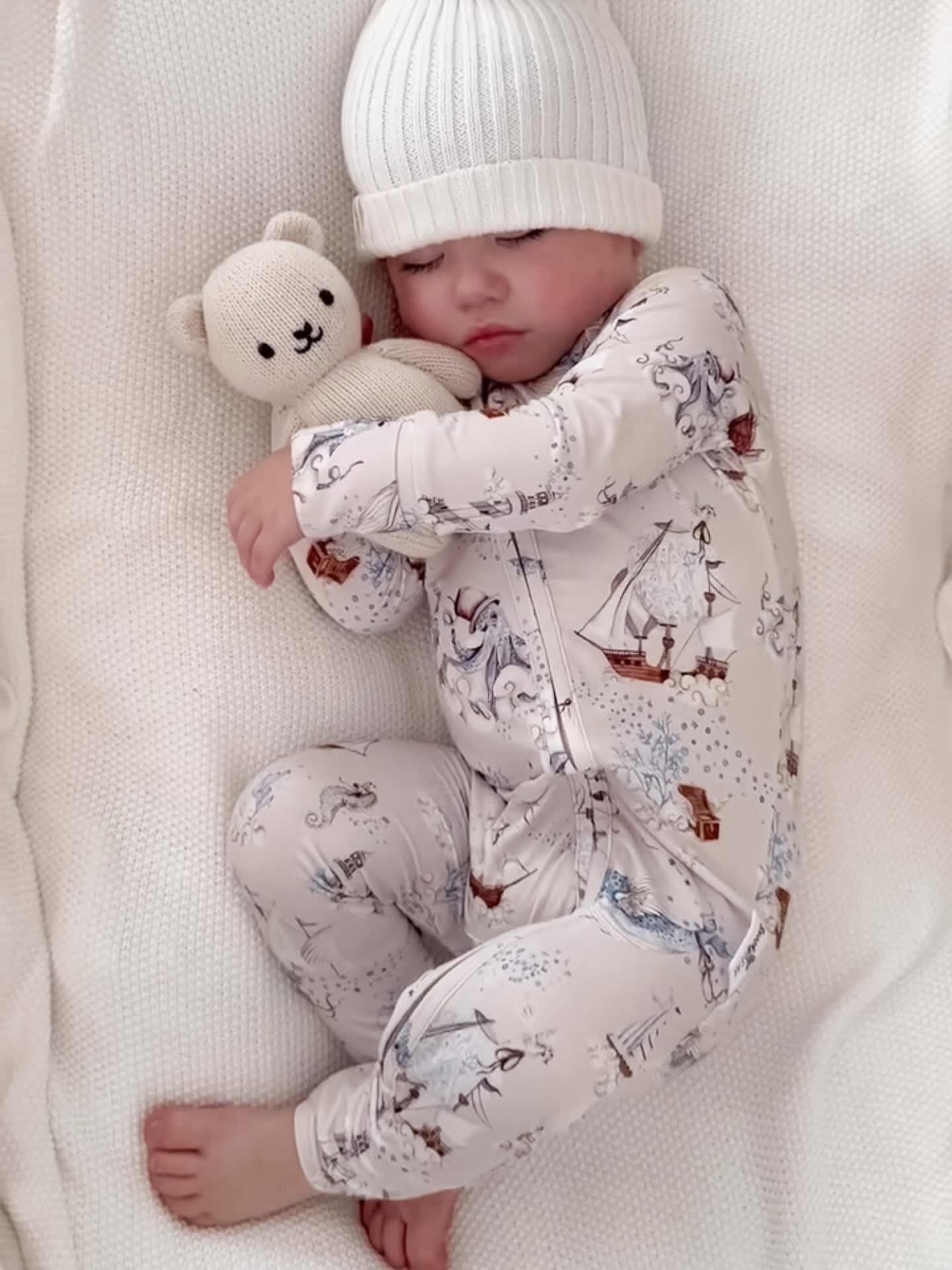 Artic Ocean Zippy Romper