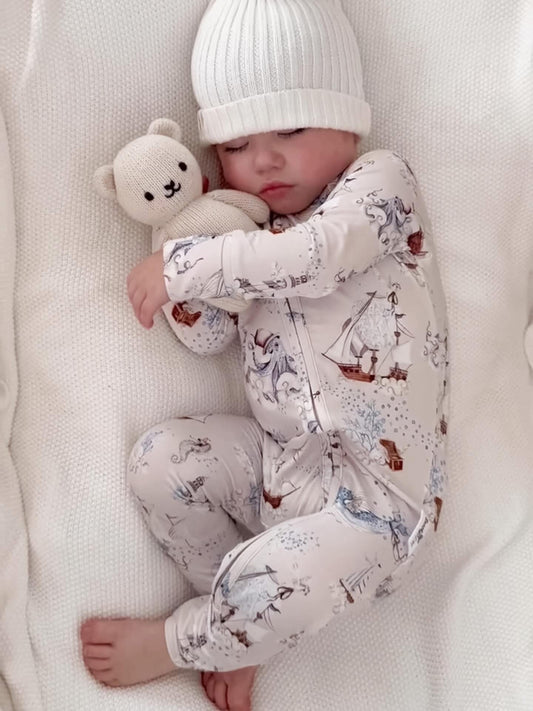 Artic Ocean Zippy Romper
