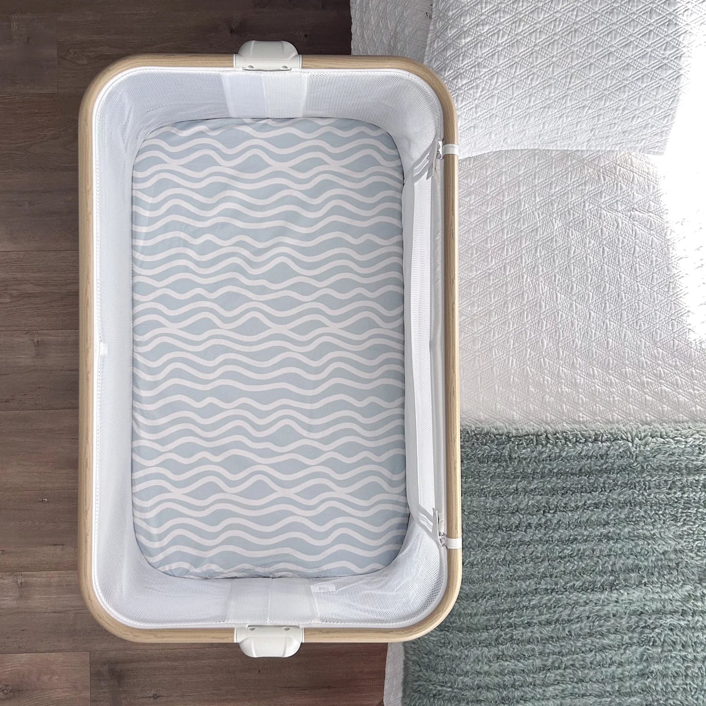 Little Human Linens Waterproof Co-Sleeper Euro/Change Pad Sheets Collection