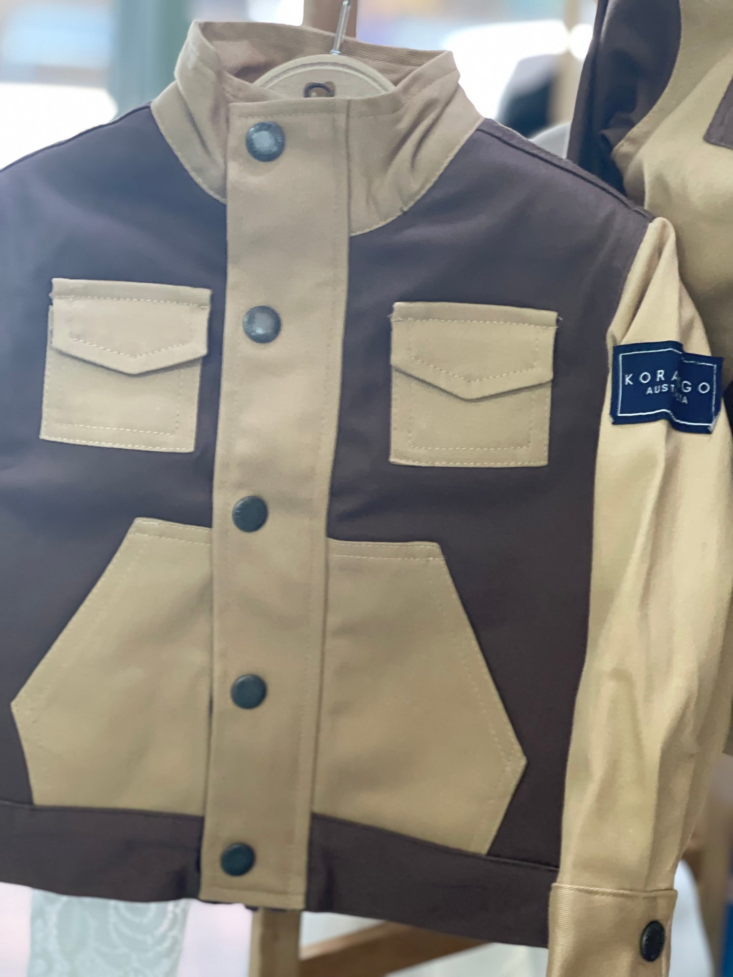 Korango Sherpa Lined Twill Jacket
