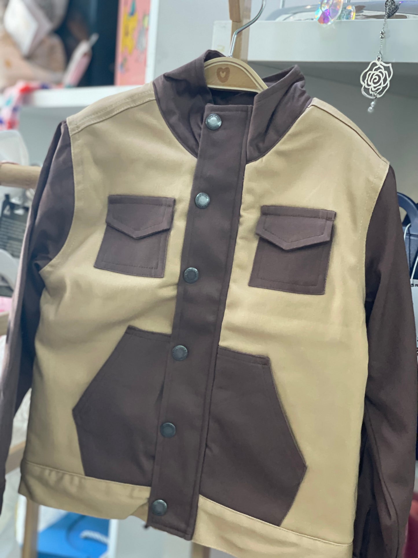 Korango Sherpa Lined Twill Jacket