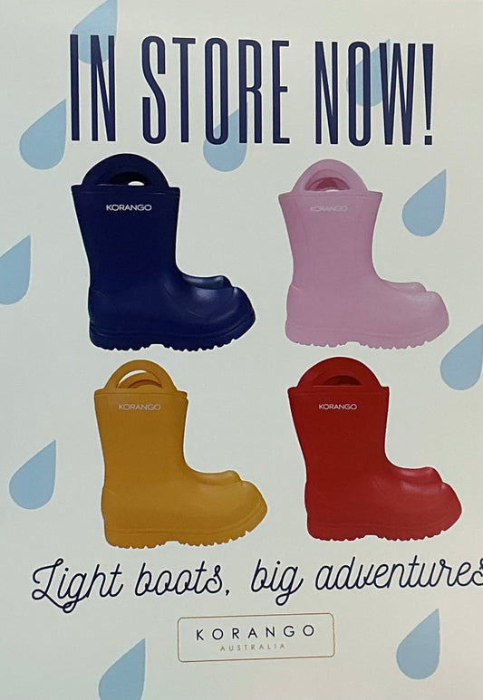 Korango EVA Lightweight Gumboots - Navy & Pink