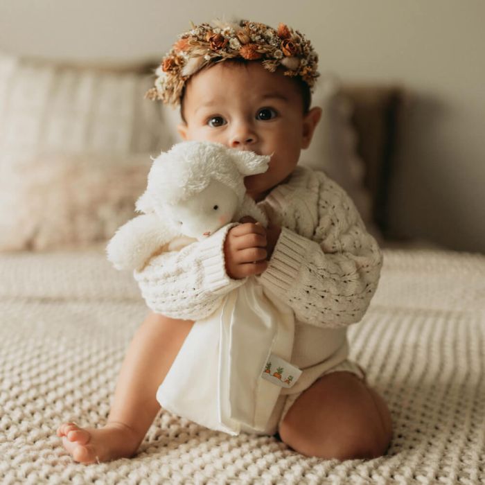 Bunnies By The Bay Kiddo Lamb Comforter
