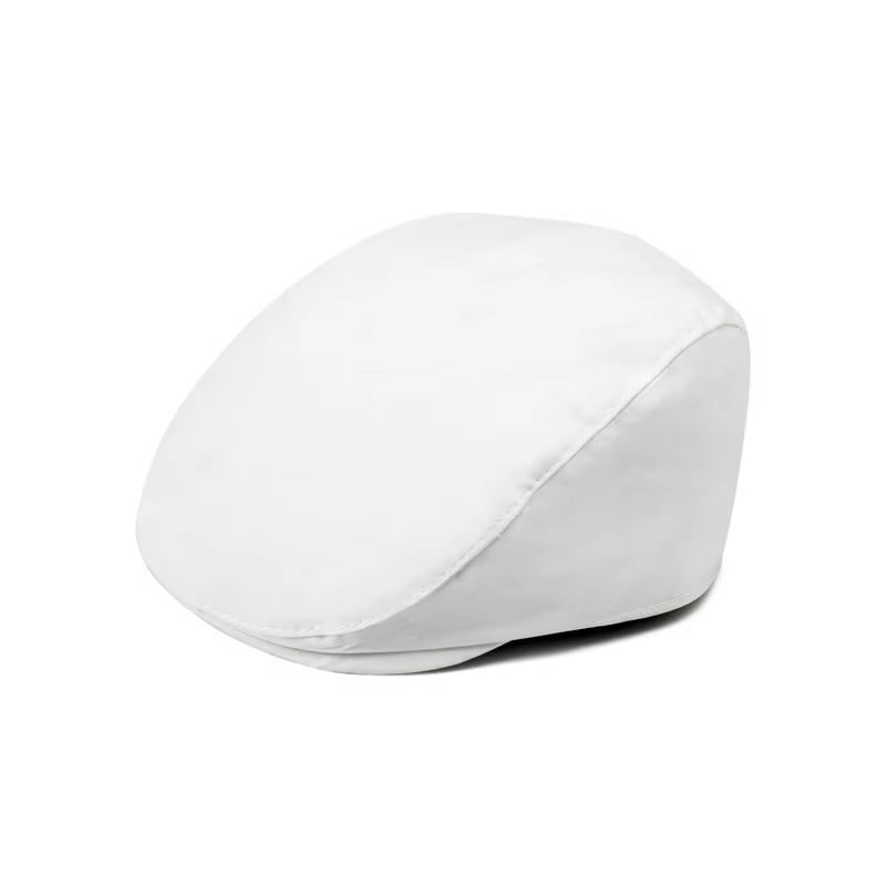 Baby Boy White Cotton Cap