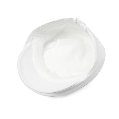 Baby Boy White Cotton Cap