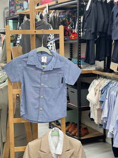 Short Sleeved Shirt Navy