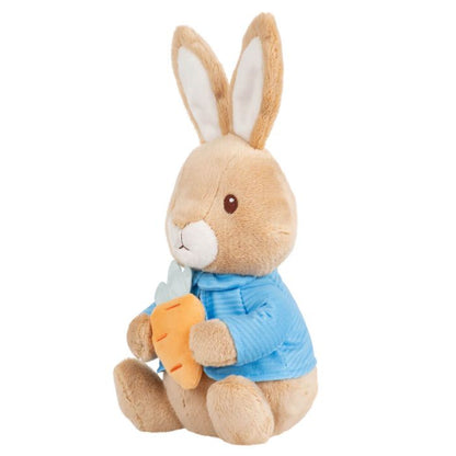 Classic Peter Rabbit Holding Carrot Plush Toy 34cm