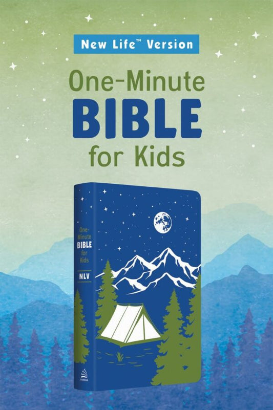 One-Minute Bible for Kids (Boy’s Cover): New Life Version