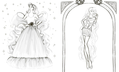 Barbie: Luxe Colouring By Megan Hess