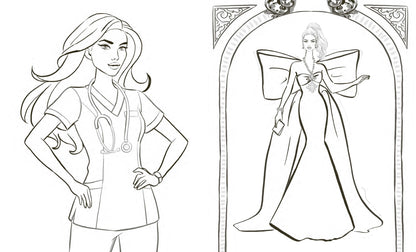 Barbie: Luxe Colouring By Megan Hess