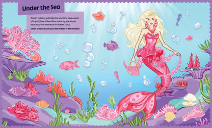 Barbie: Dress-Up Sticker Book By Megan Hess