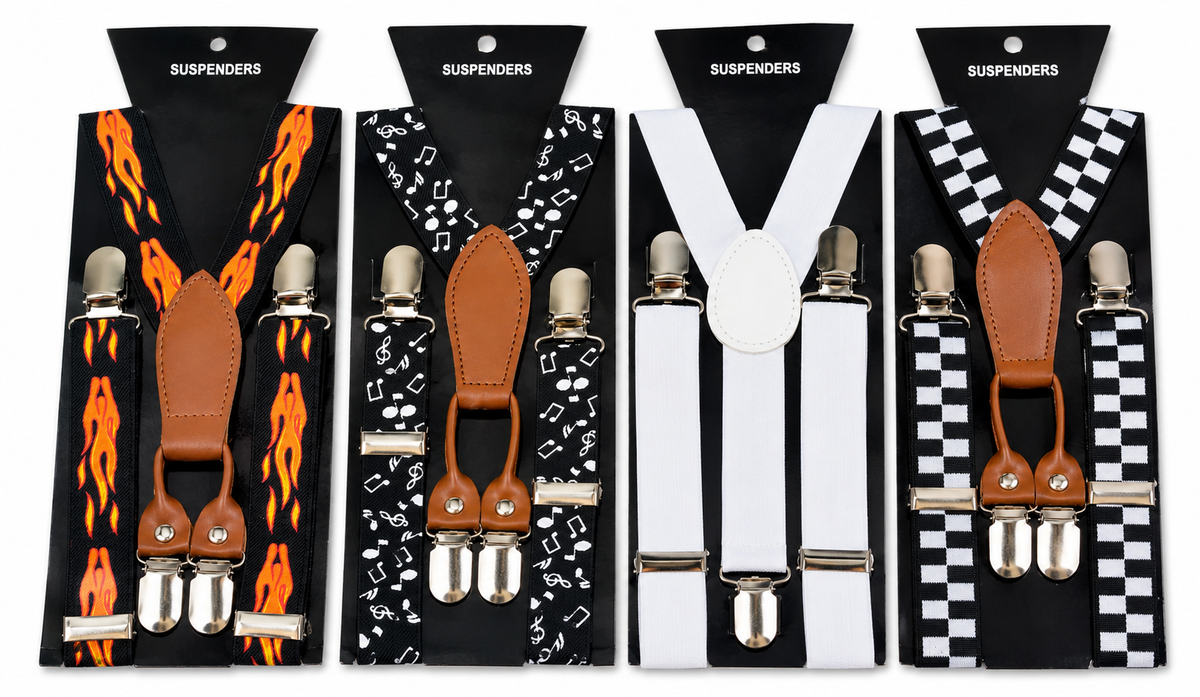 Stand Out Boys Suspenders
