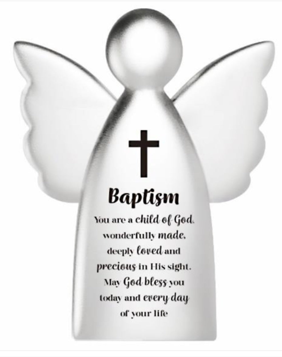Metal Angel Religious Keepsake