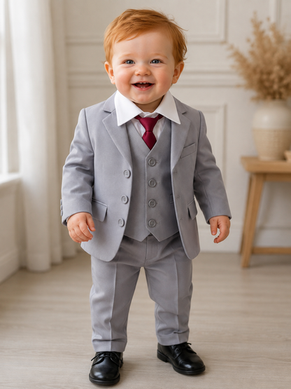 Teddy’s Grey 5 piece suit Size 1 only!