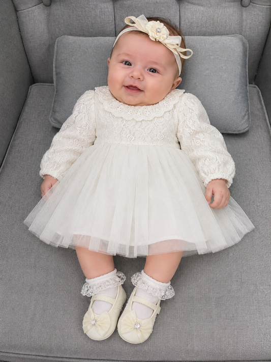 Alyce's Baptism Dress 0-3 months only!
