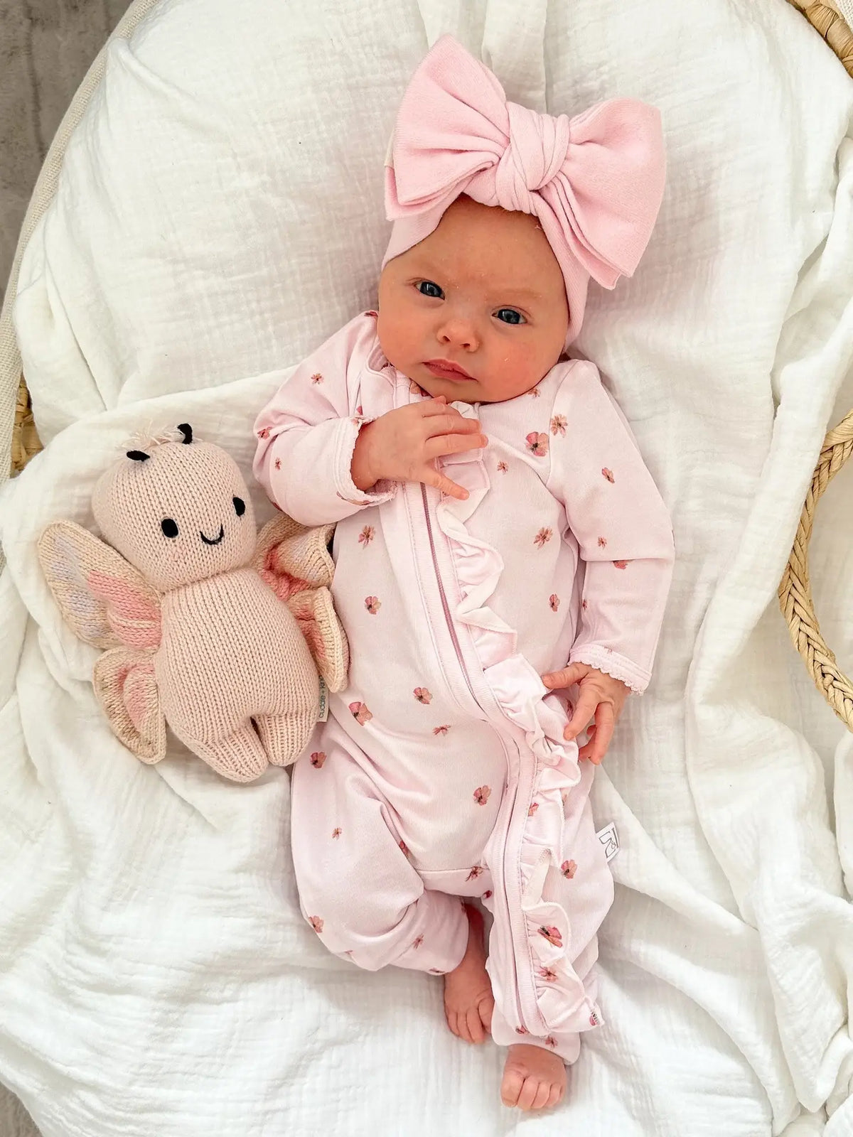 Blossom Pink - Bamboo/Organic Cotton Onesie