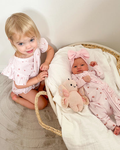 Blossom Pink - Bamboo/Organic Cotton Onesie