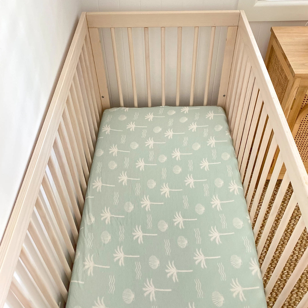 Anchor & Arrow Jersey Cotton Cot Sheets Collection